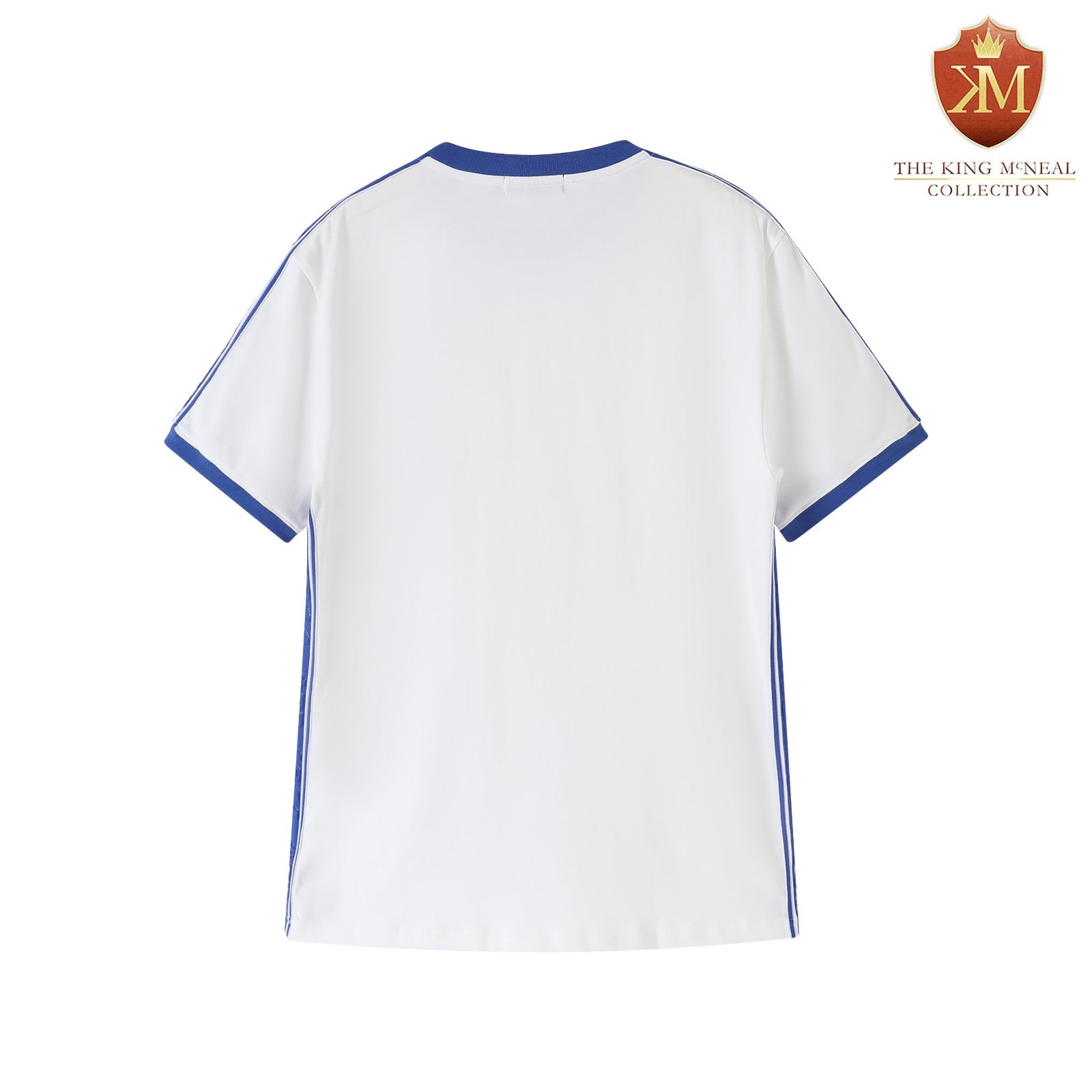 Sigma White Tapered Embossed Premium Crest Shirt