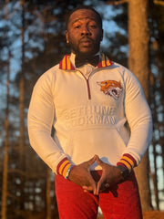 Bethune-Cookman University White Quarter Zip