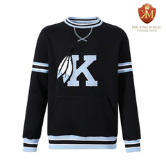 Kankakee Black Crewneck Sweatshirt