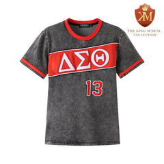 Delta Black Denim Jersey Shirt