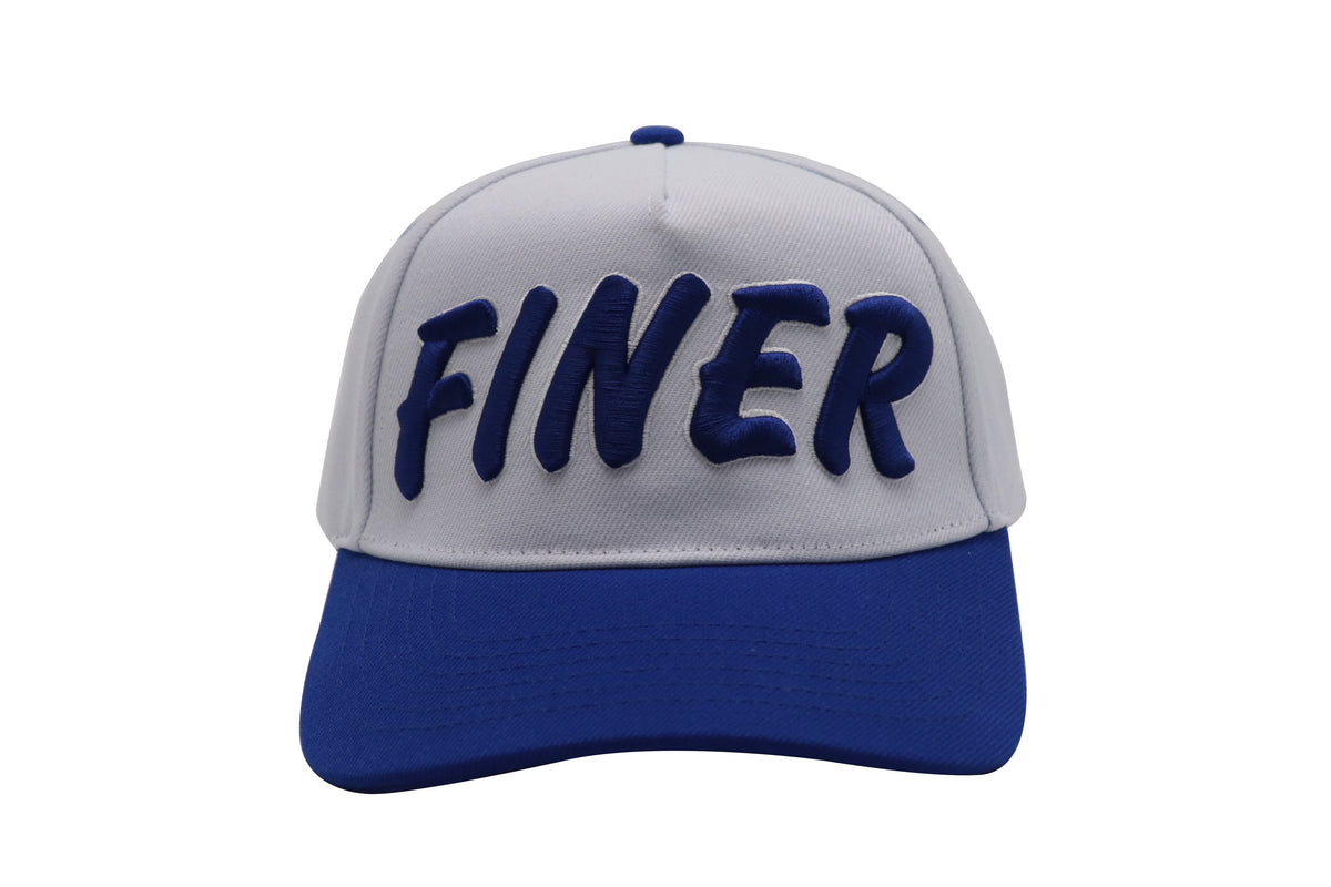 Zeta Finer White Snapback Hat