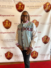 Alabama A&M Denim Bomber Jacket