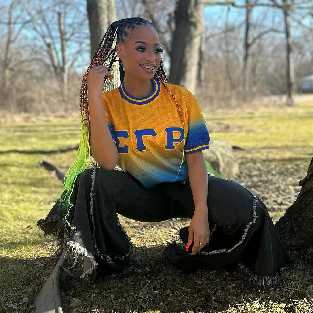 SGRho Faded Baseball Jersey