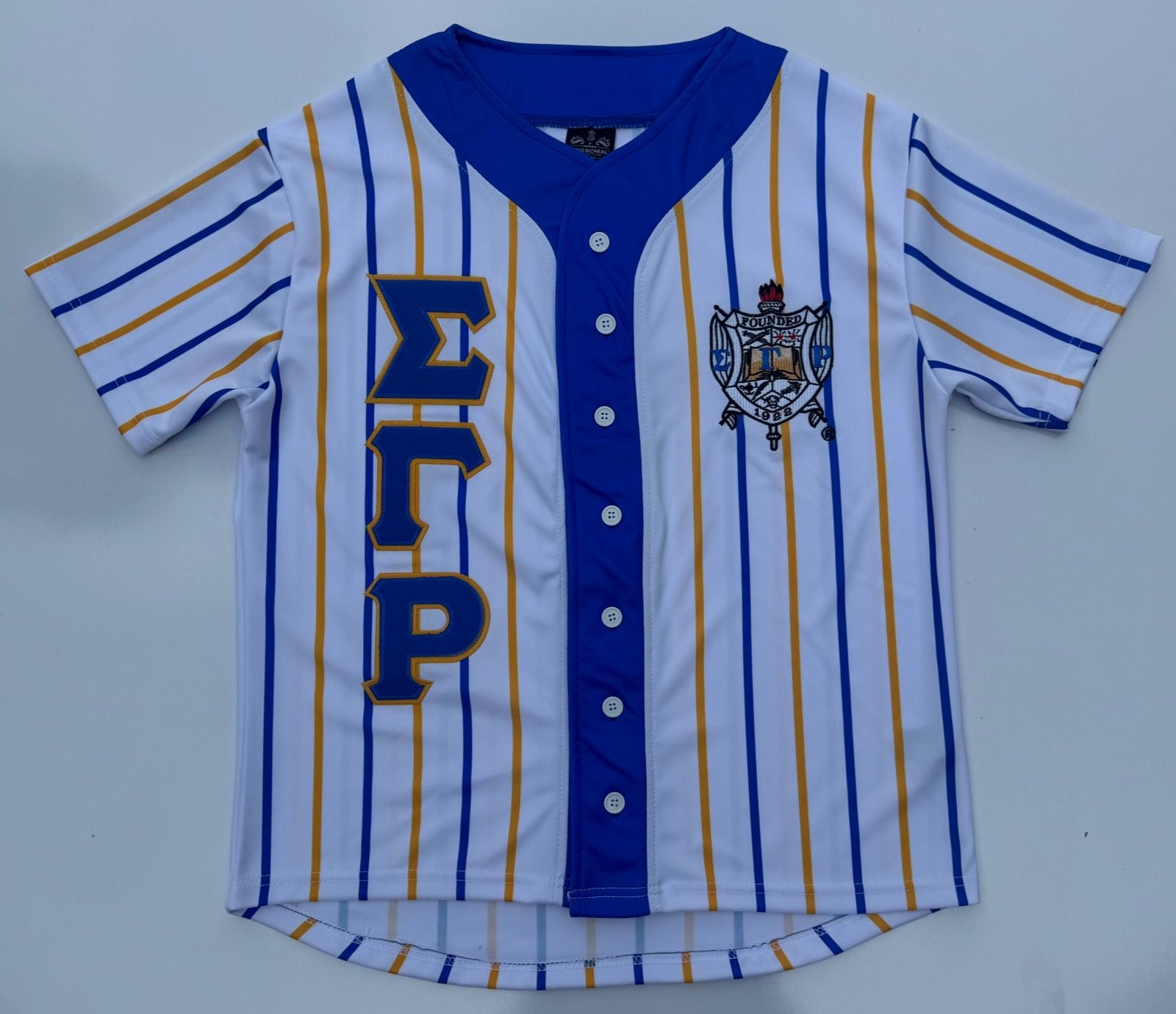 SGRho Button Up Baseball Jersey
