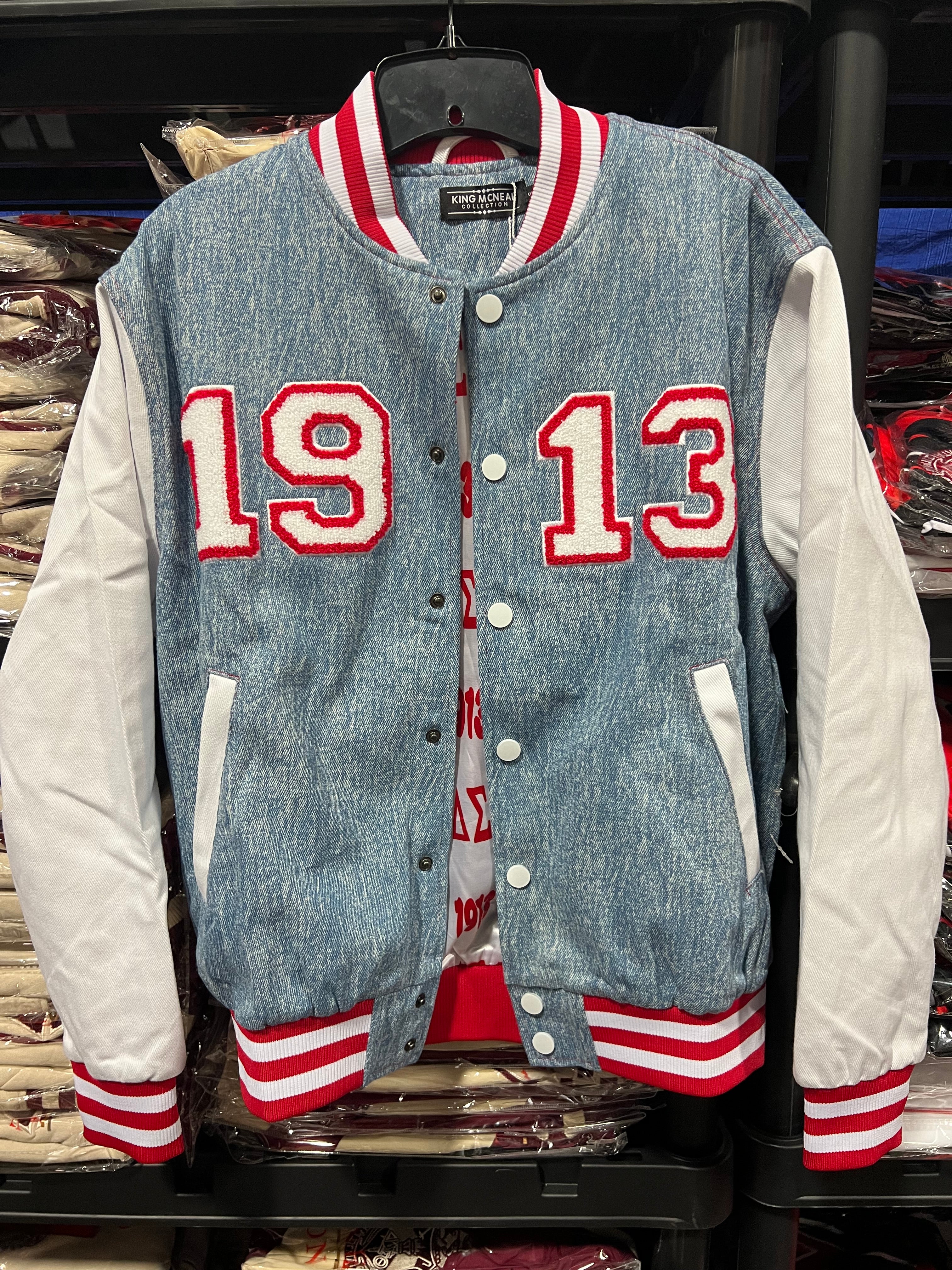 Delta 1913 Denim Bomber Jacket