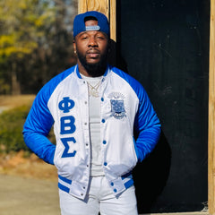 Sigma White Satin Bomber Jacket