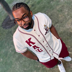 Kappa Cream Baseball Jersey