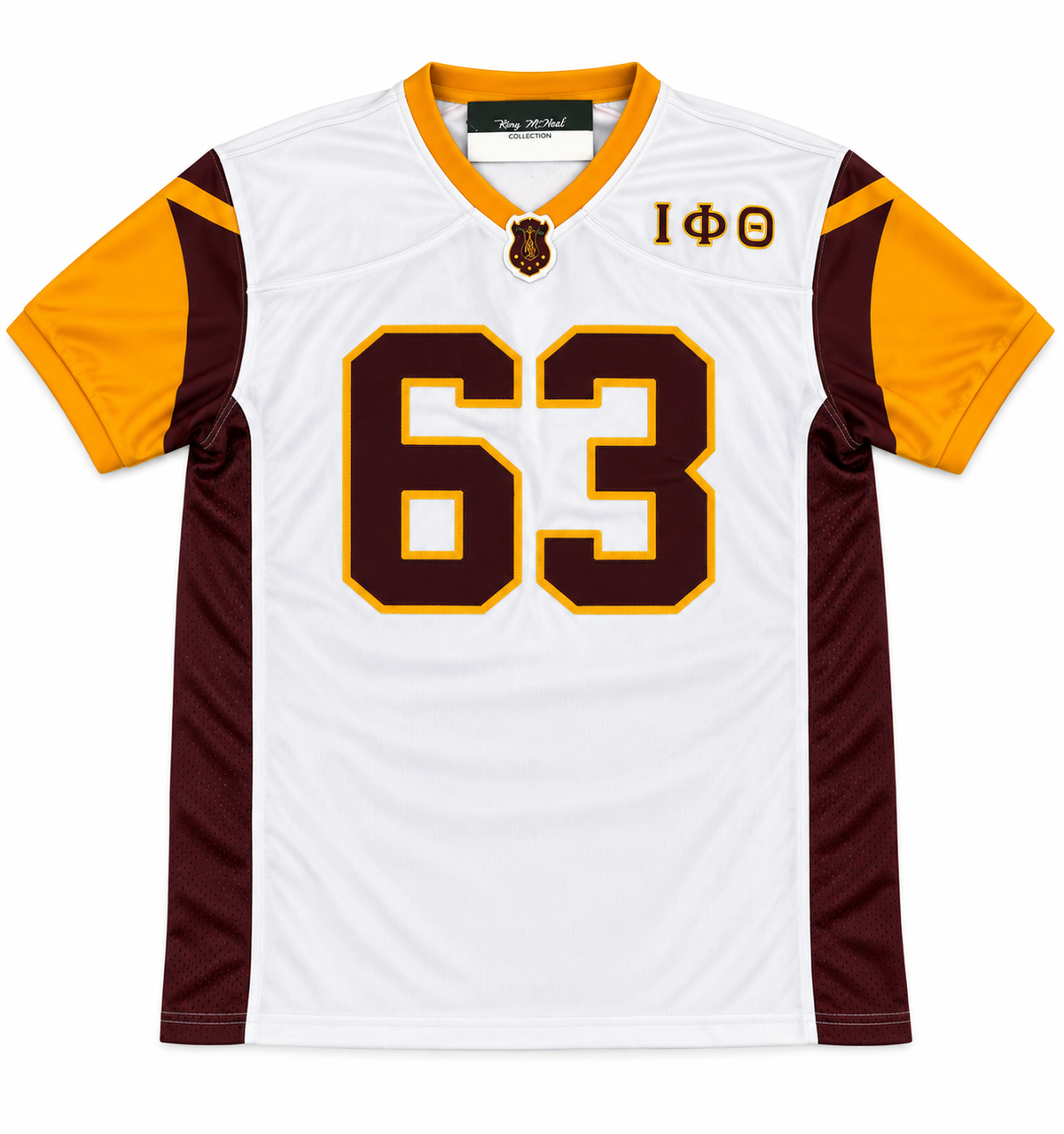 Iota White Football Jersey