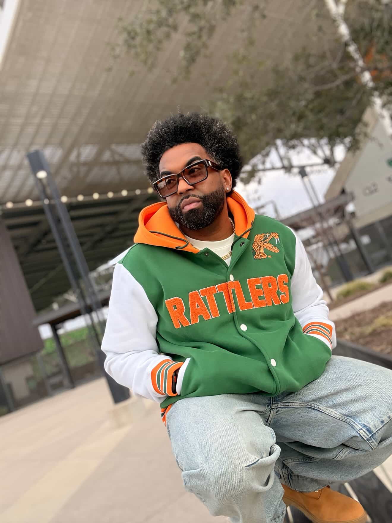 FAMU Green Fleece Jacket