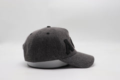 Alpha Black Denim Snapback Hat