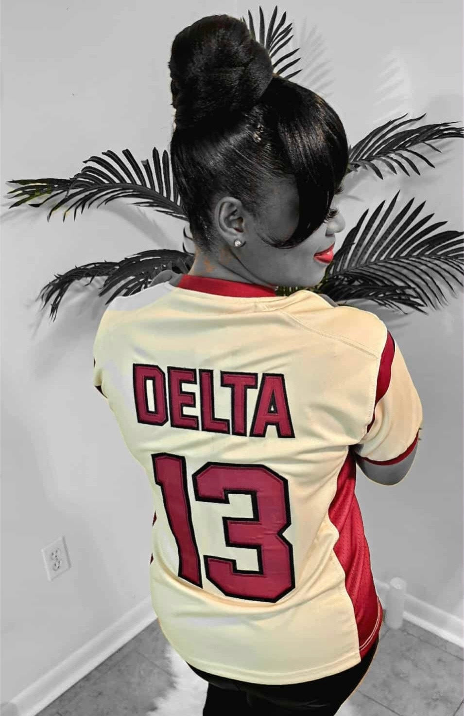 Delta Cream Football Jersey