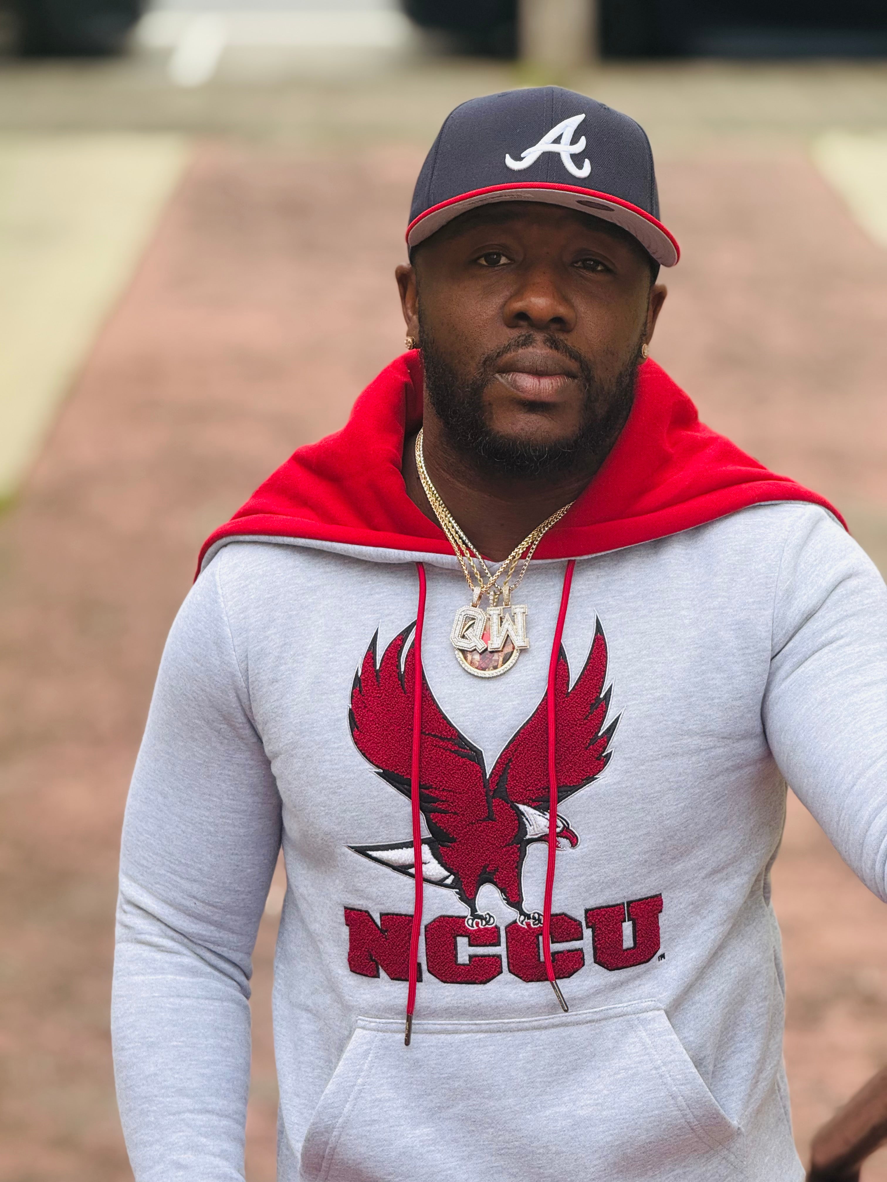 North Carolina Central Heather Grey Prep Hoodie