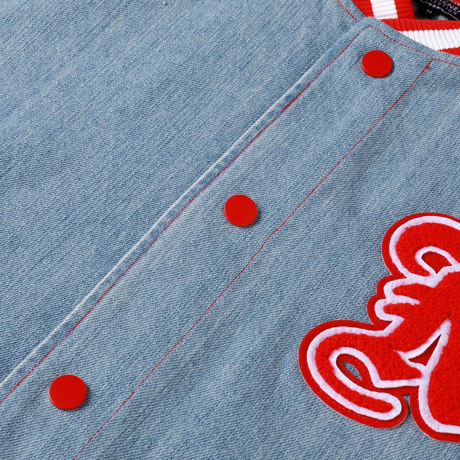 Kappa “K” Denim Chenille Jacket