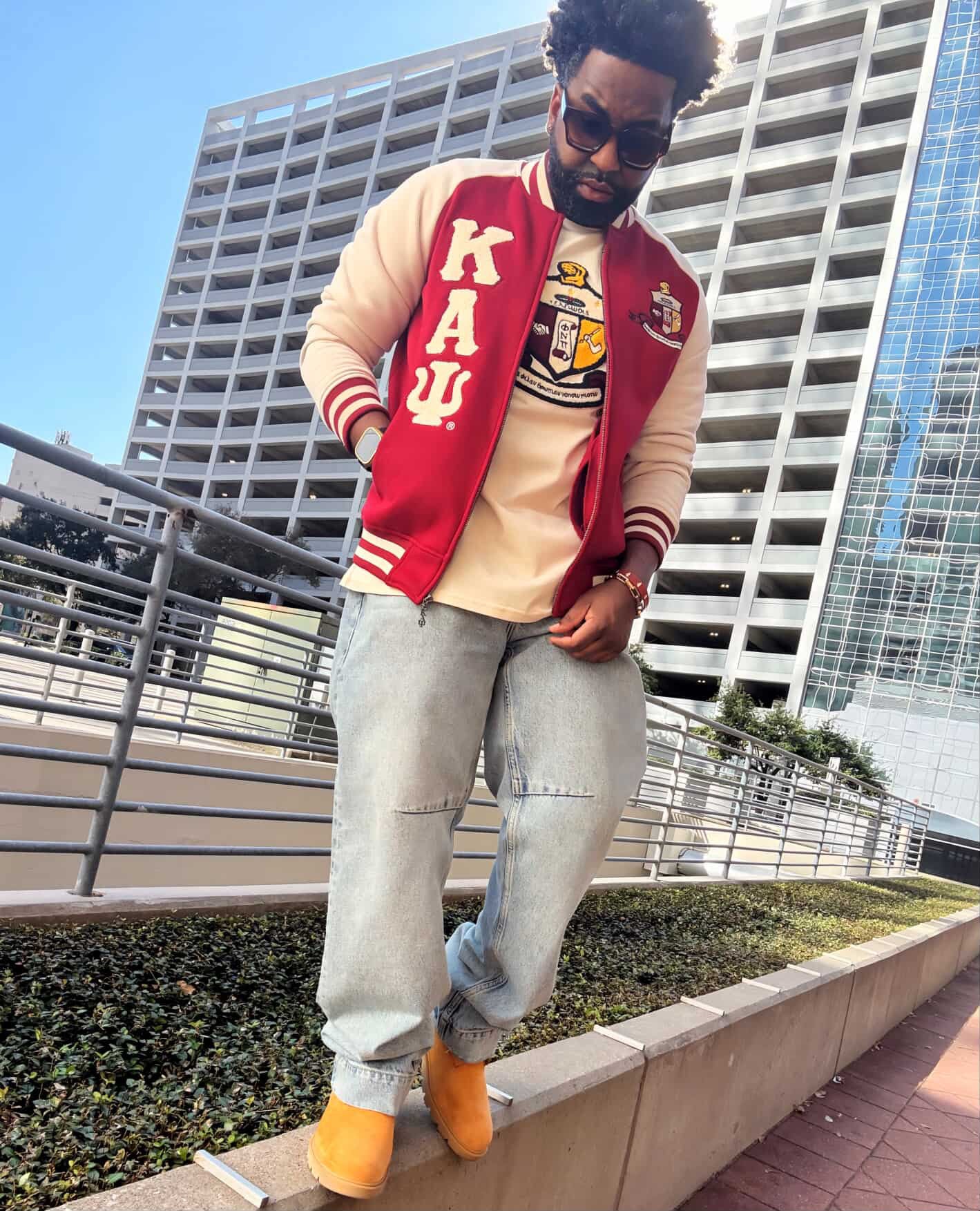 Kappa Krimson Varsity Fleece Jacket