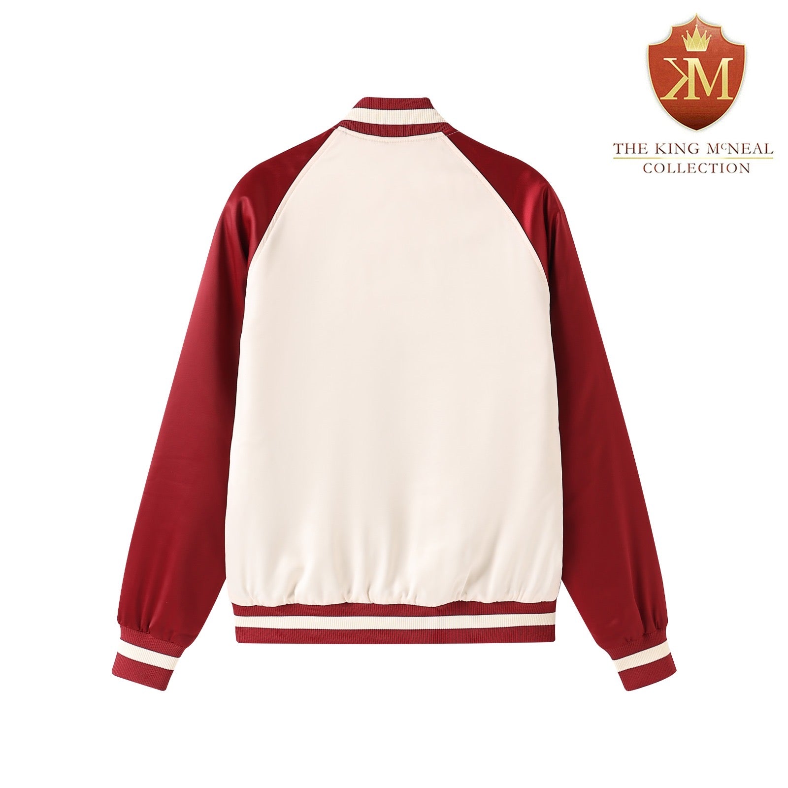 Delta Cream Bomber Jacket
