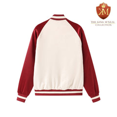 Delta Cream Bomber Jacket