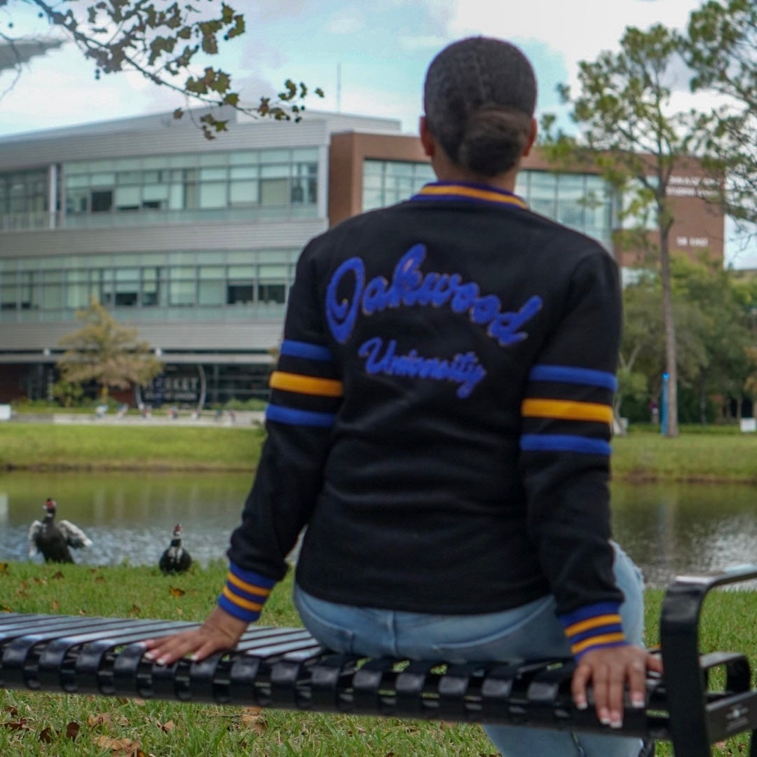 Oakwood Black Fleece Cardigan