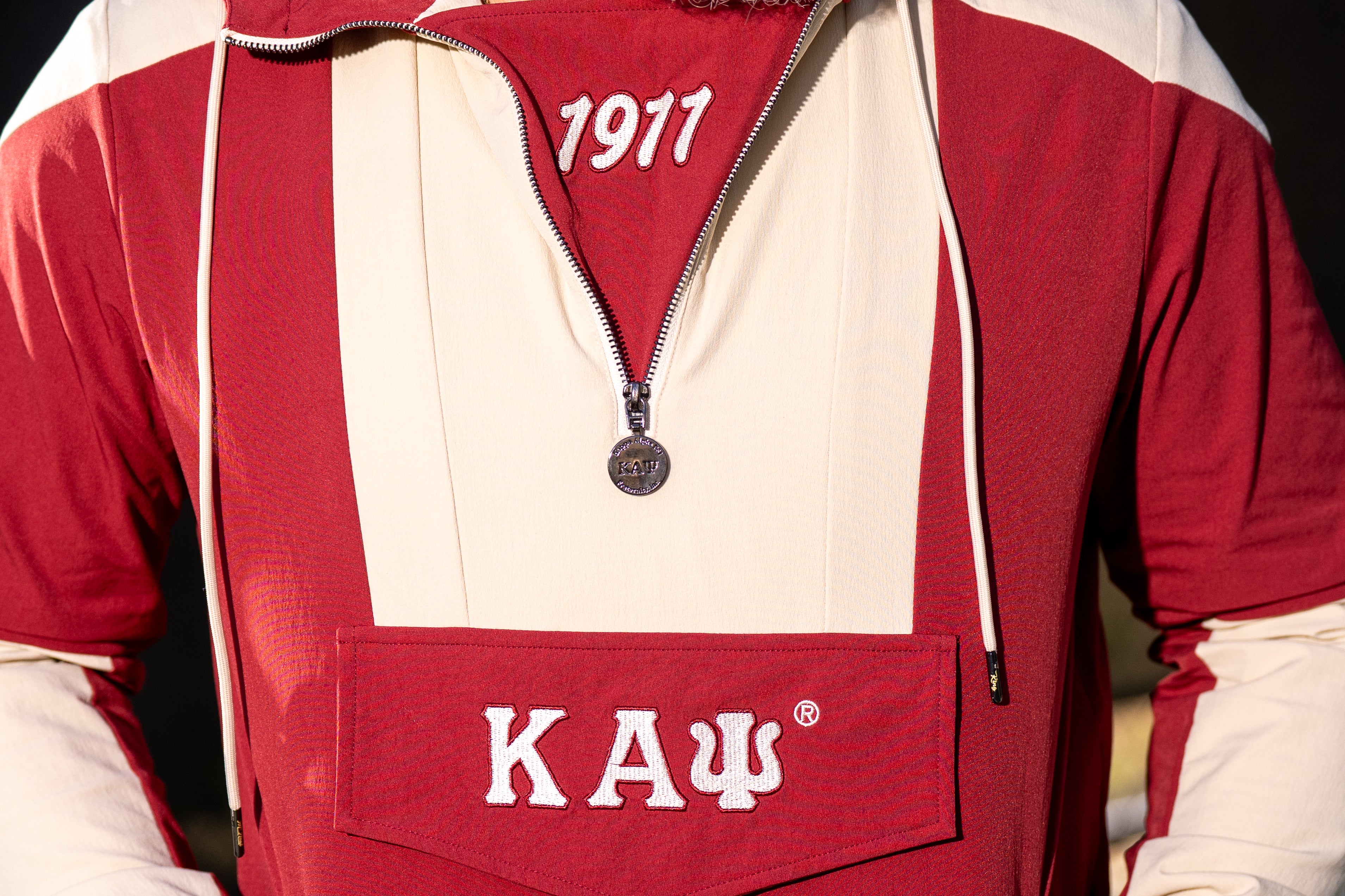 Kappa Krimson Windbreaker Tech Pullover