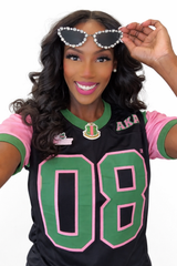 AKA Black Football Jersey