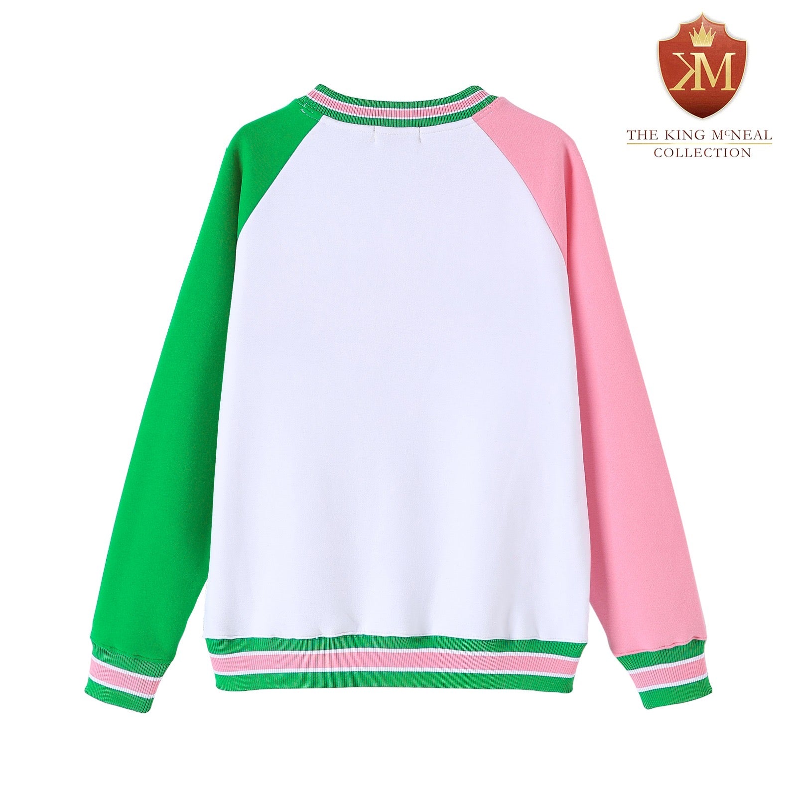AKA White Chenille Crewneck (Unisex Size)