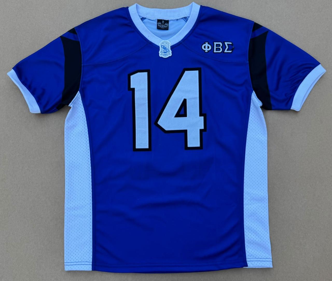 Sigma Blue Football Jersey