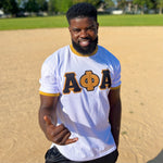 White Alpha Baseball Jersey