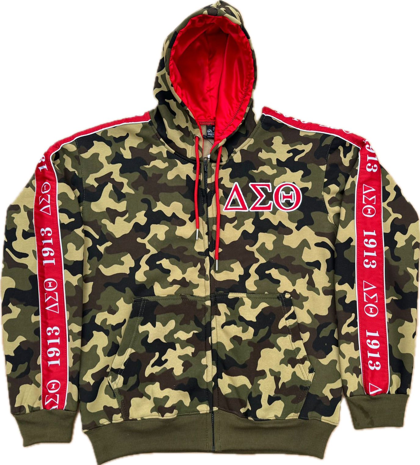 Delta Camo Tapered Jacket (Unisex Size)