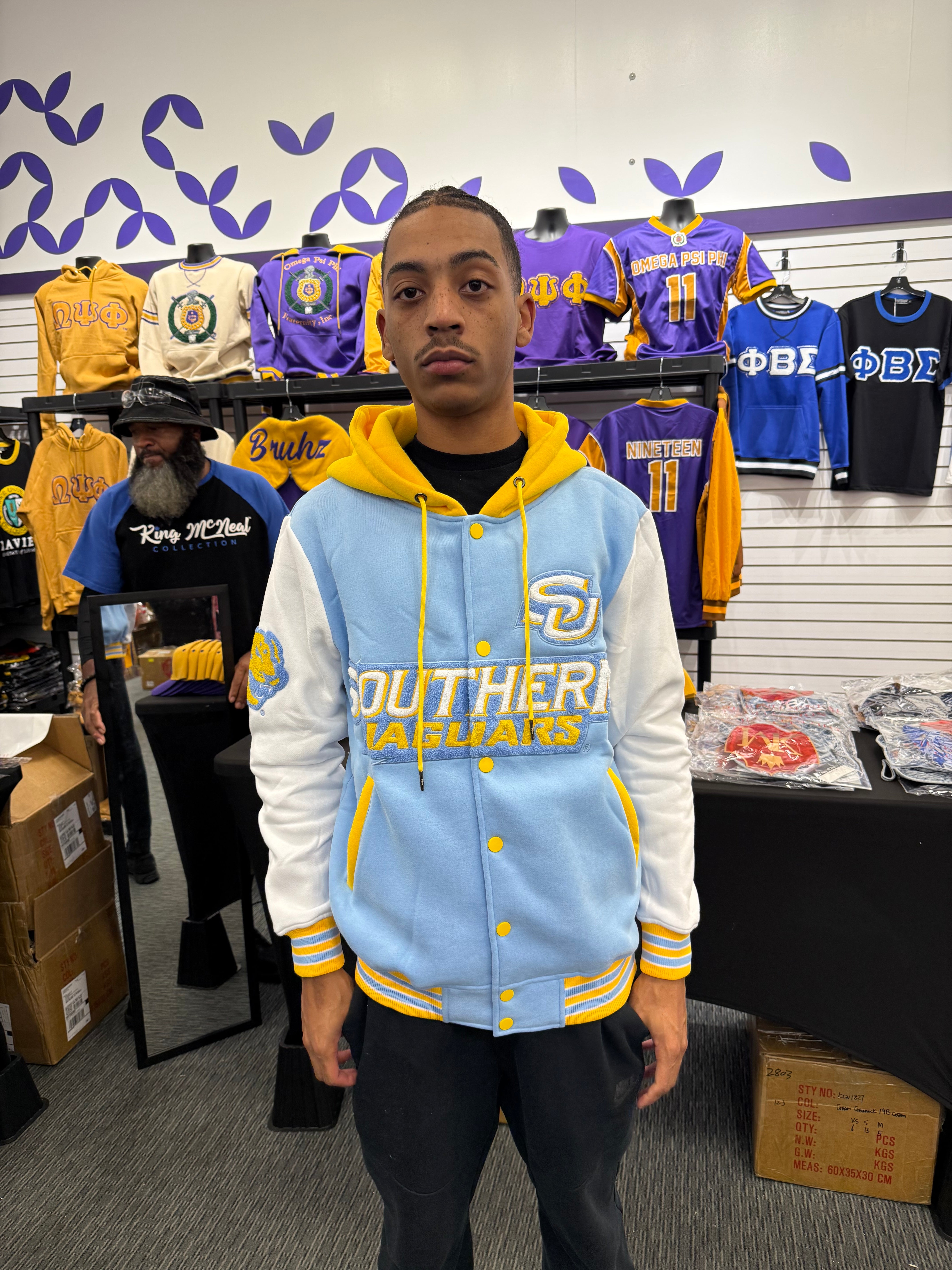 Southern University Blue Fleece Jacket