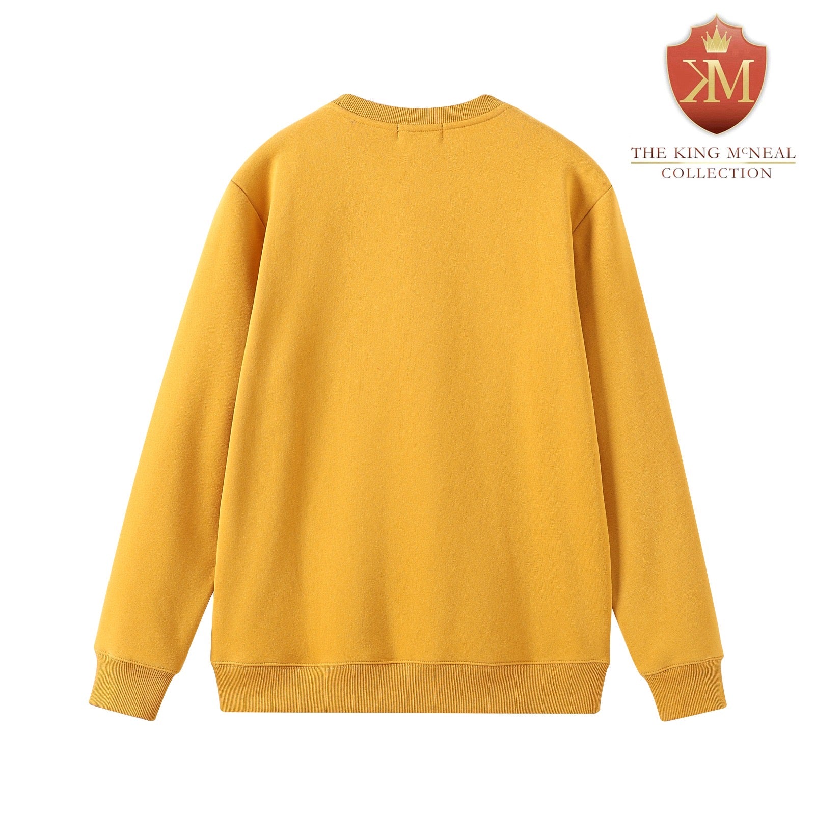 Omega Gold Letter Chenille Crewneck