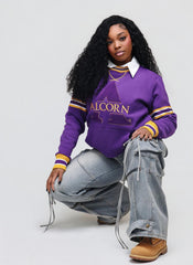 Alcorn State Purple Crewneck