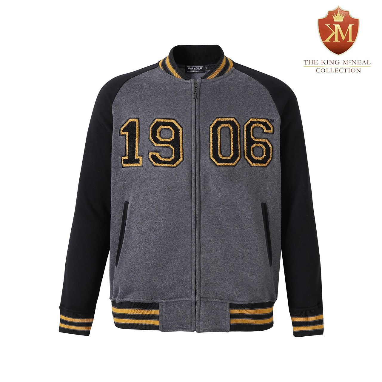 Dark Grey Alpha 1906 Varsity Fleece