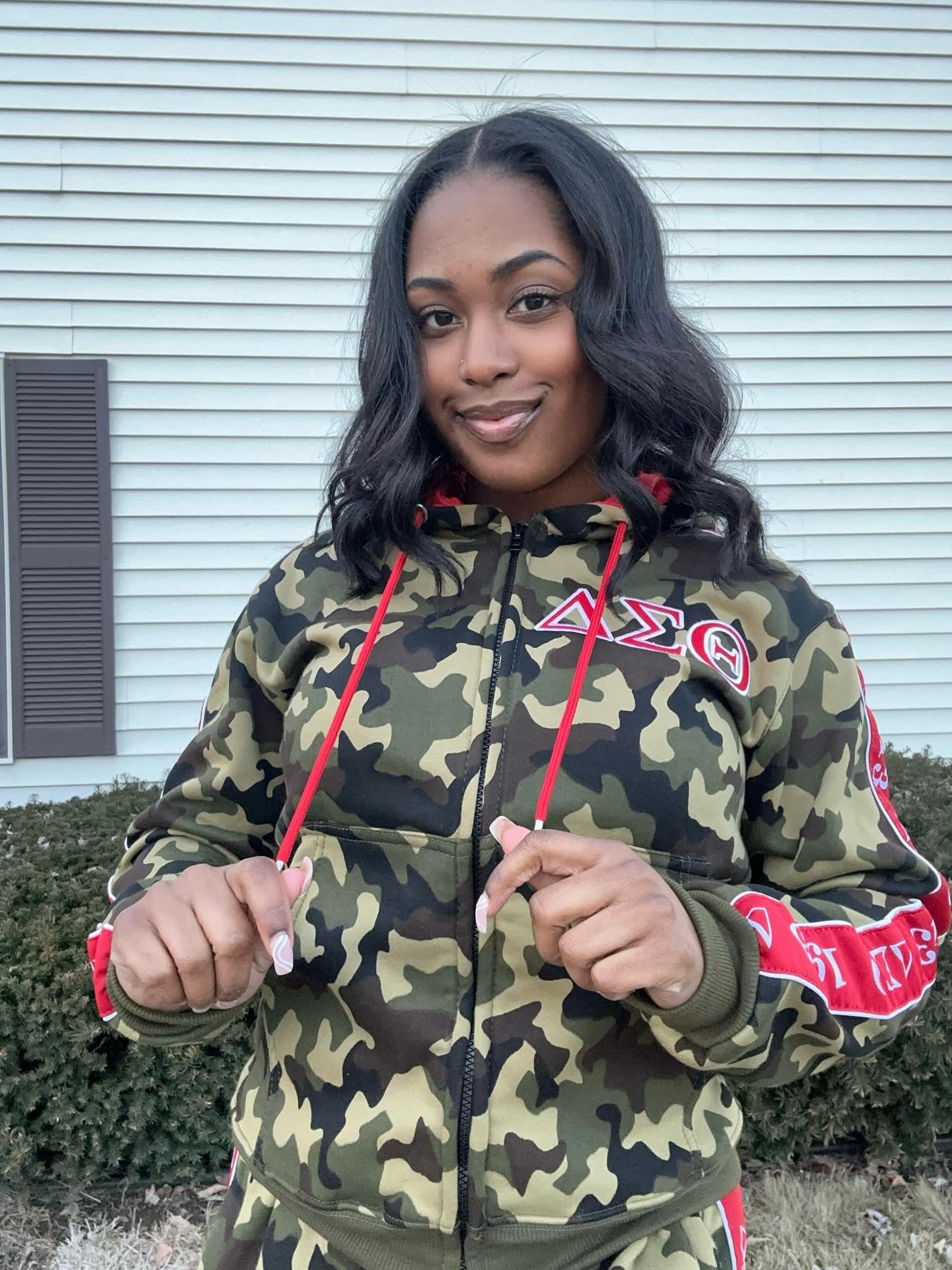 Delta Camo Tapered Jacket (Unisex Size)