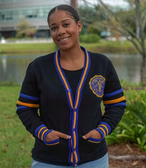 Oakwood Black Fleece Cardigan