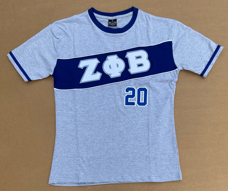 Zeta Grey Jersey Premium Shirt