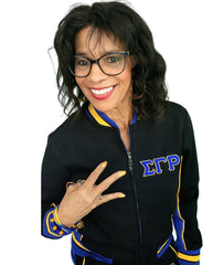 SGRho Black Air Tech Fleece Warm Up Jacket