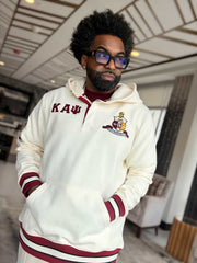 Kappa Alpha Psi Neutral Qtr Button-Up Hoodie