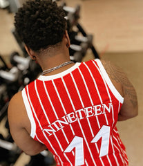 Kappa Pinstripe Basketball Jersey