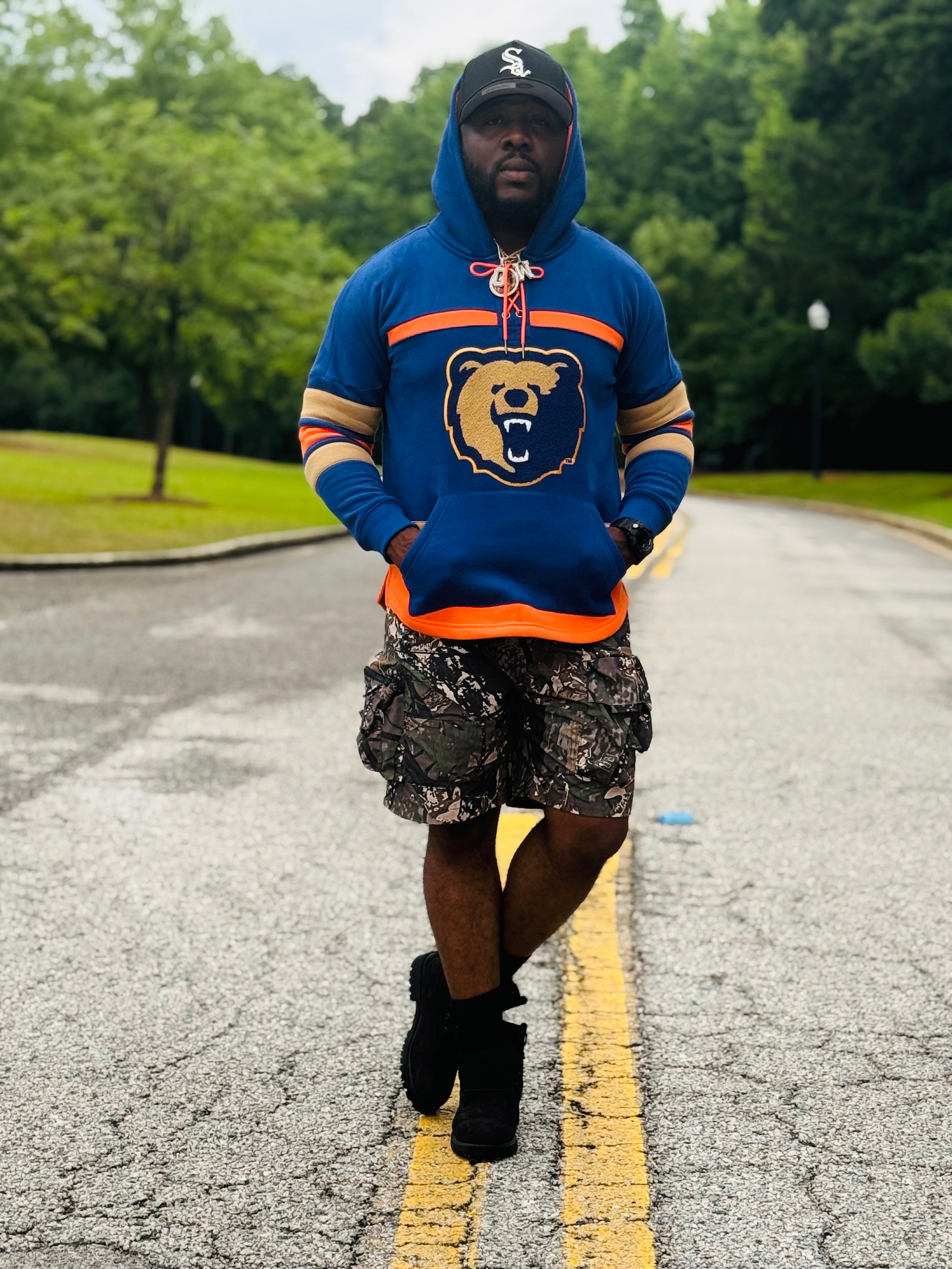 Morgan State Blue Hockey Hoodie