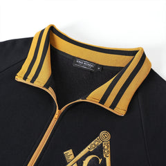 Mason Black Quarter Zip Sweatshirt