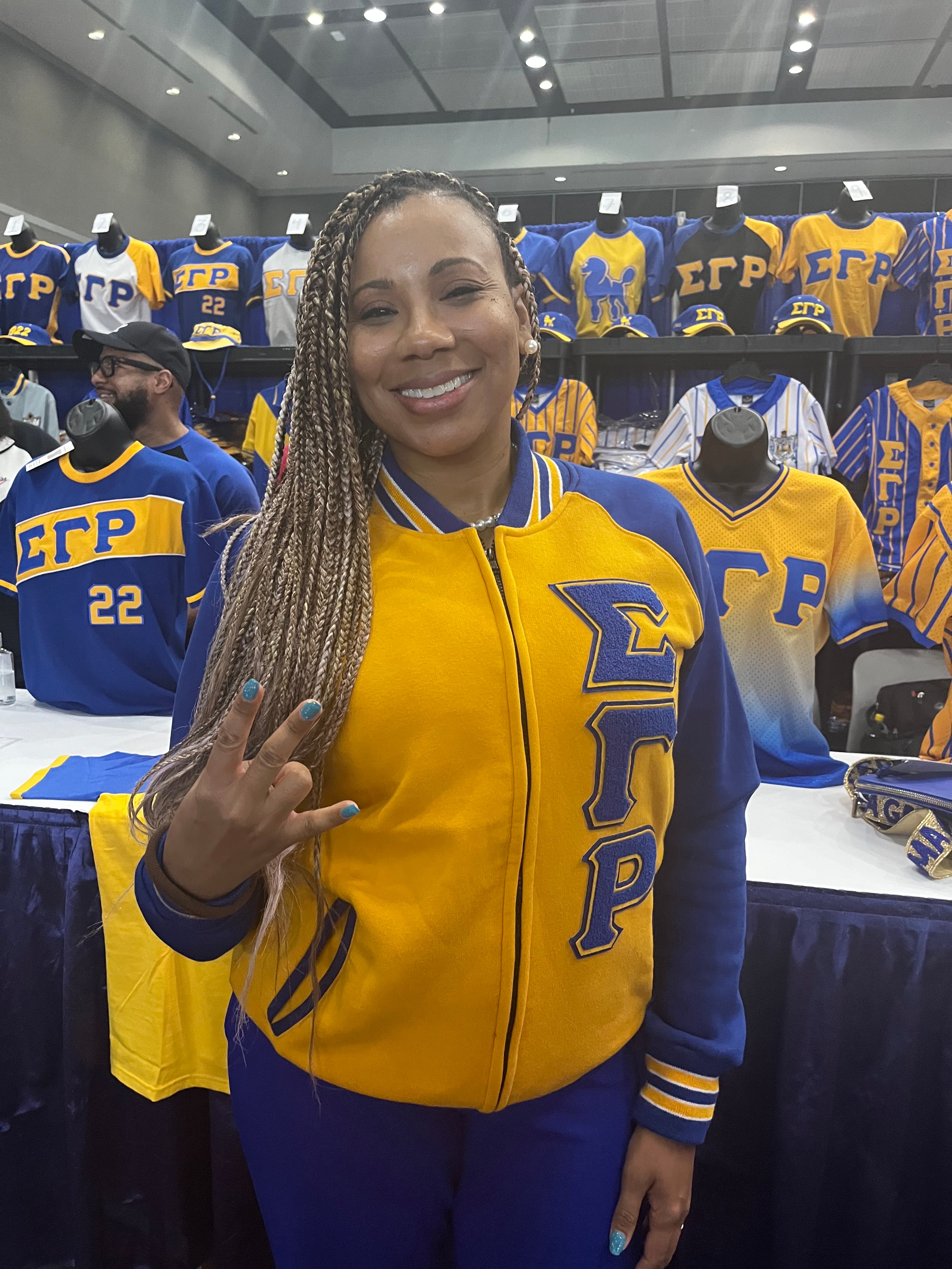 SGRho Fleece Varsity Jacket