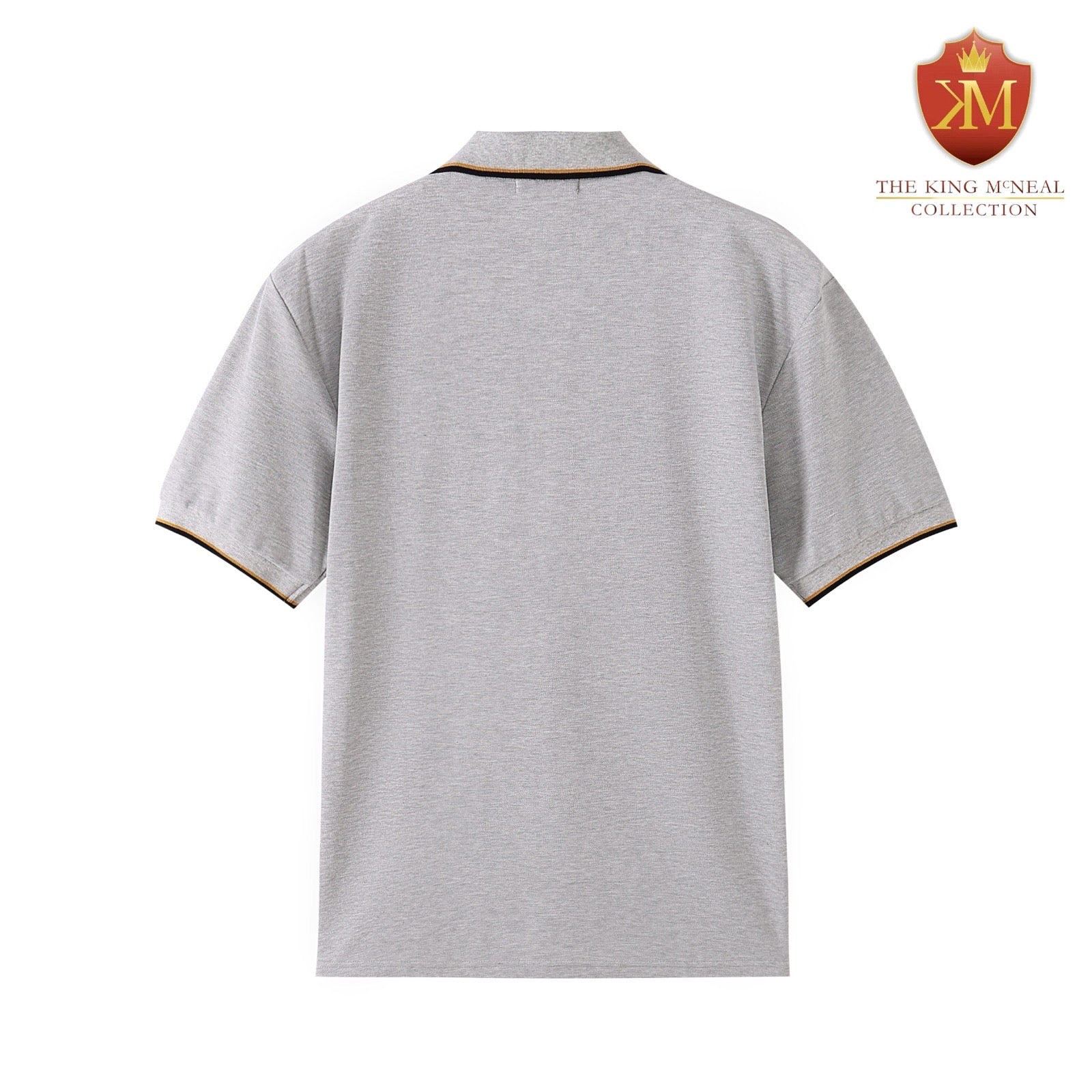 Alpha Grey Premium Polo Shirt