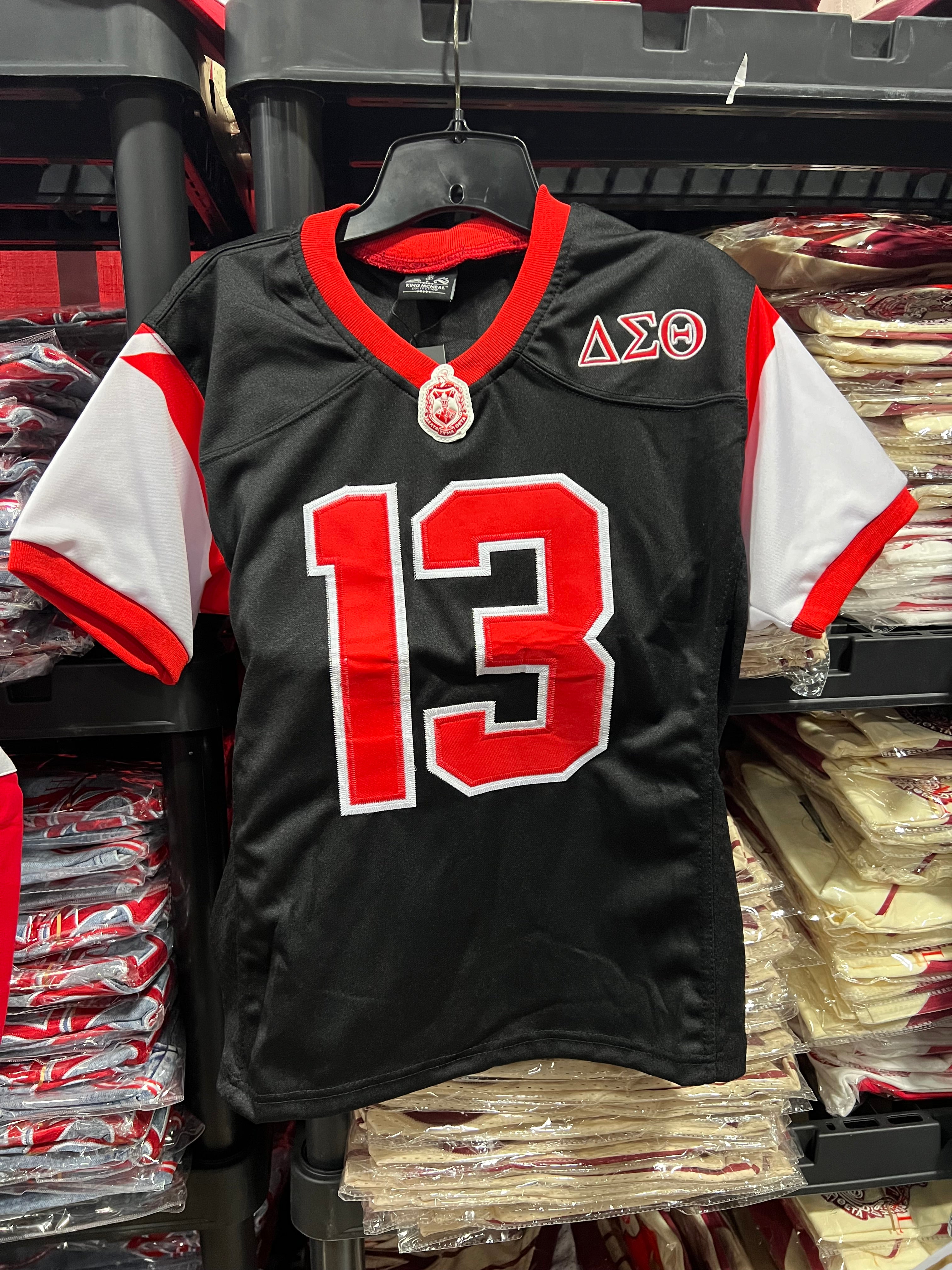 Delta Black Football Jersey