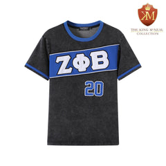 Zeta Black Premium Denim Jersey Shirt