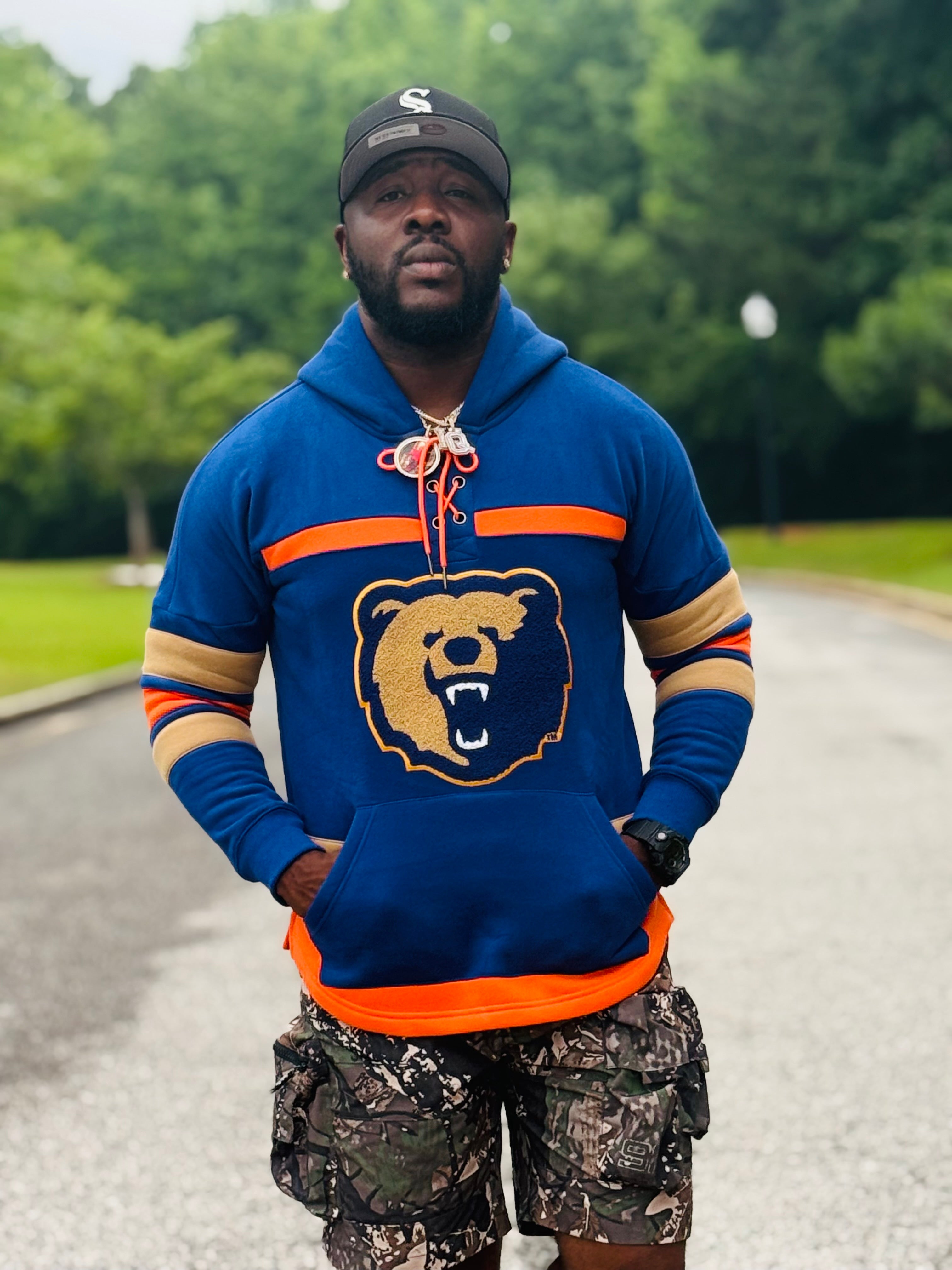 Morgan State Blue Hockey Hoodie