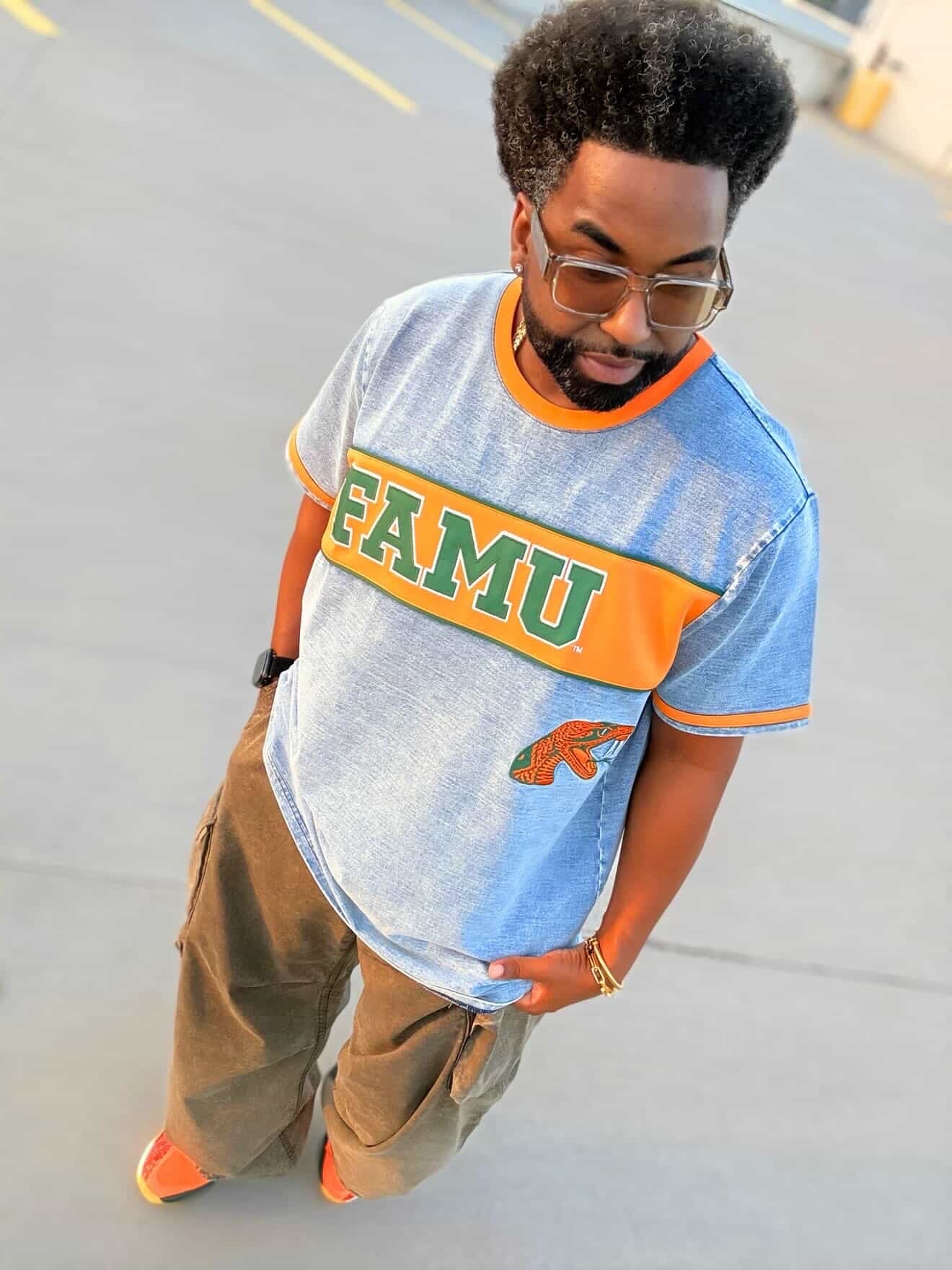FAMU Denim Premium Jersey Shirt