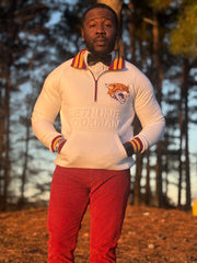 Bethune-Cookman University White Quarter Zip