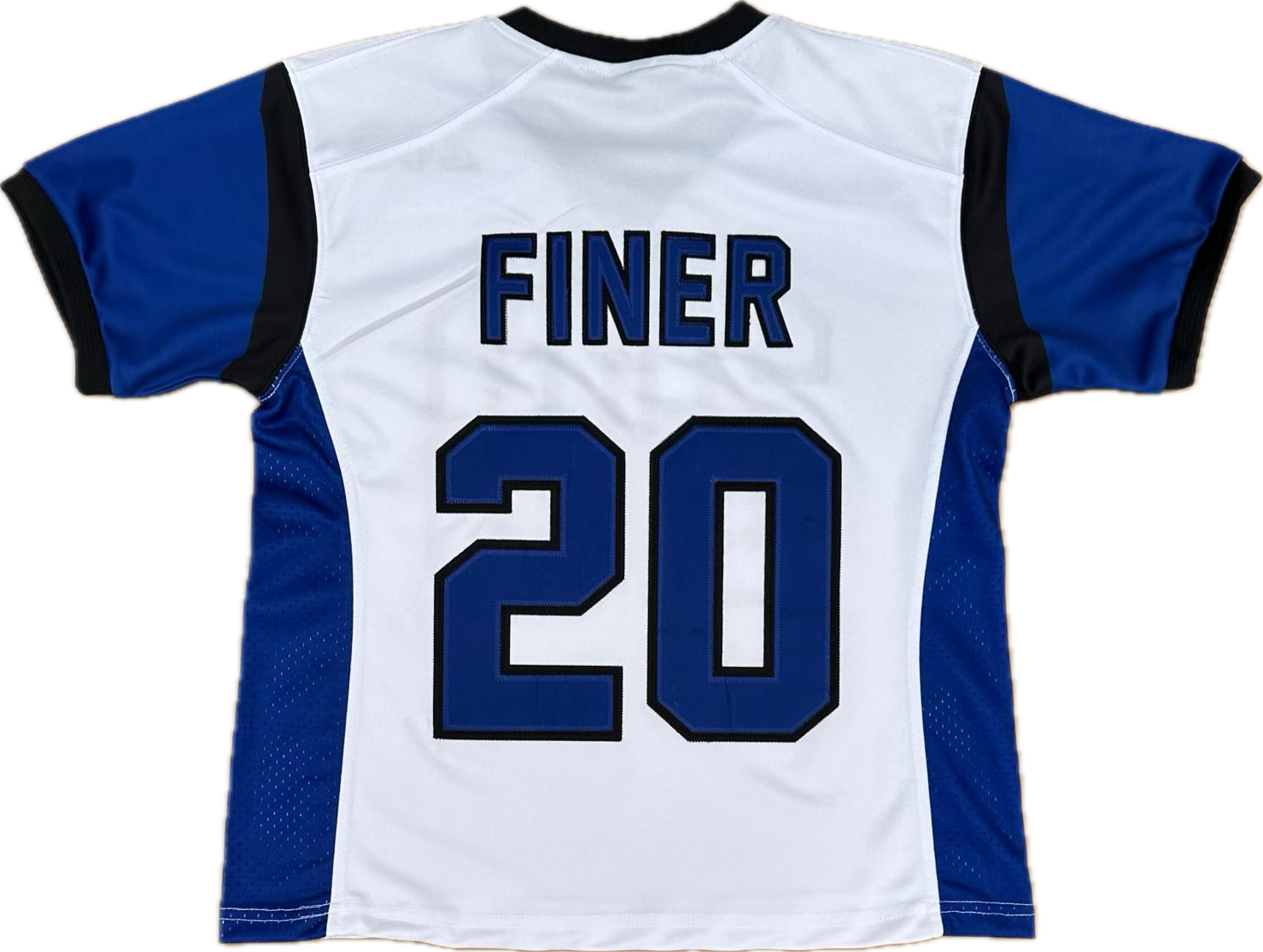 Zeta White Football Jersey