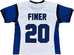 Zeta White Football Jersey