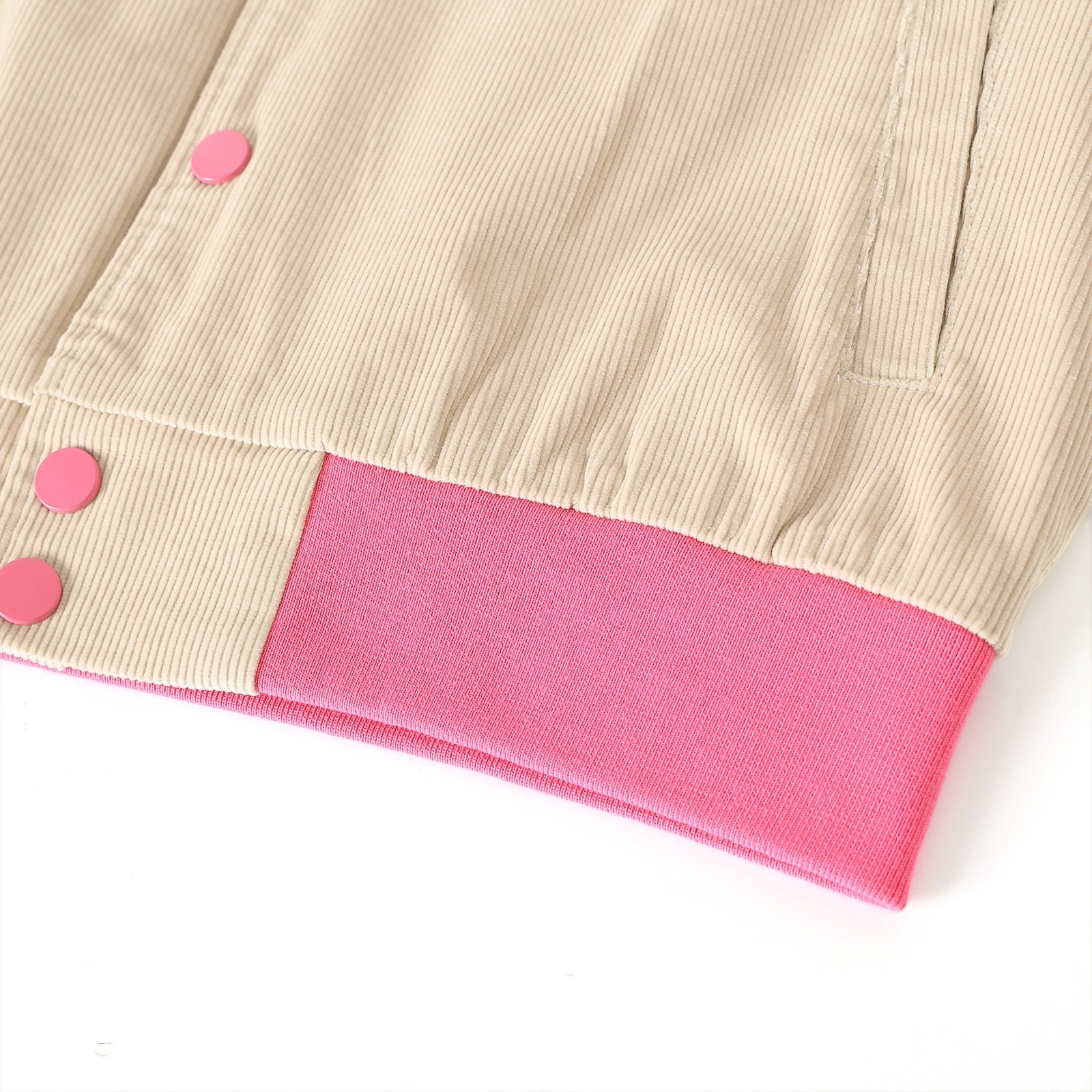 AKA Cream Corduroy Jacket Read Description