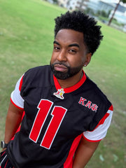 Kappa Black Football Jersey